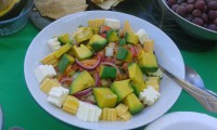 Ensaladas de vegetales.